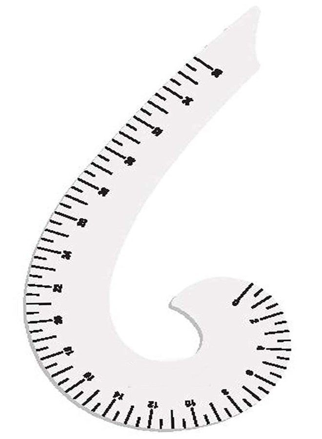 Hesch 9 Arm Hole French Curve with Marking Set of 2 Armhole Curve Tailoring Materials. - Image 3